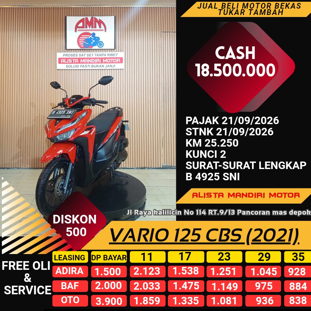 VARIO 125 CBS 